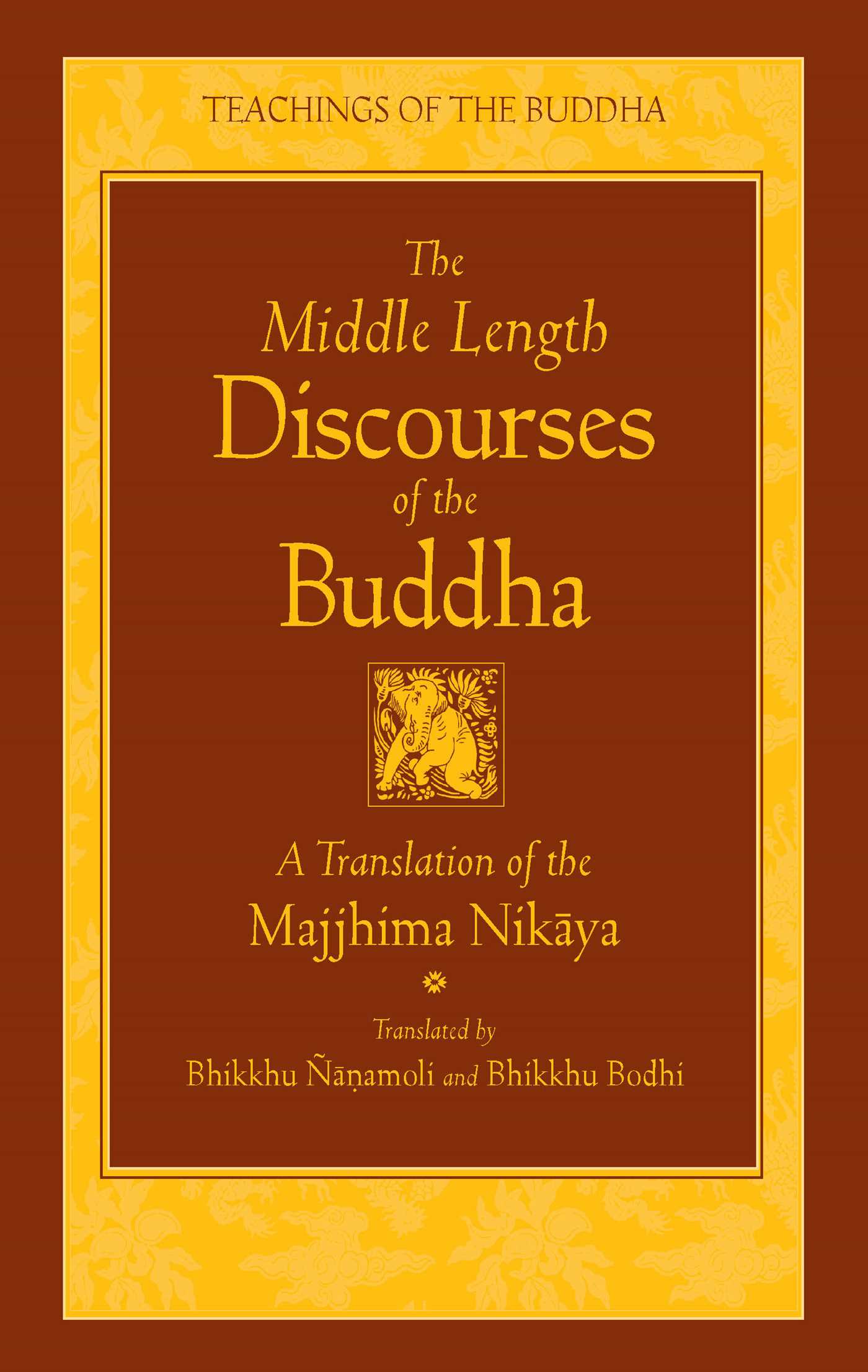 The Middle Length Discourses of the Buddha book cover