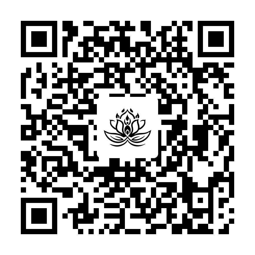QR code for the Eau Claire Buddhist Sangha PayPal dana donation page